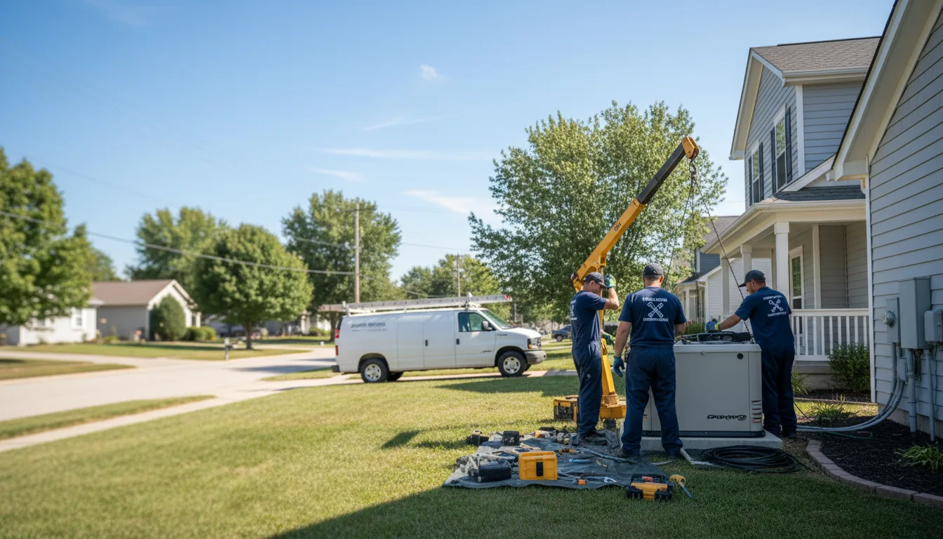 Generator Installation in Metcalf, IL near me